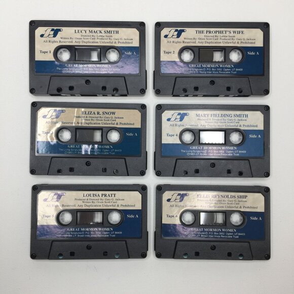 LDS Great Mormon Women Dramatized Audio Cassette Set 12 Tapes 1984 - Picture 3 of 7
